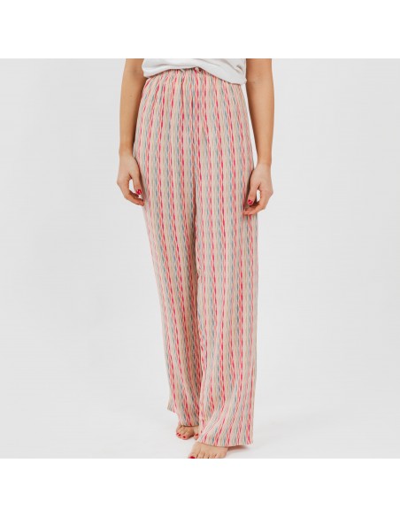 Pantalón viscosa Villa rosa Pantalón viscosa Villa rosa