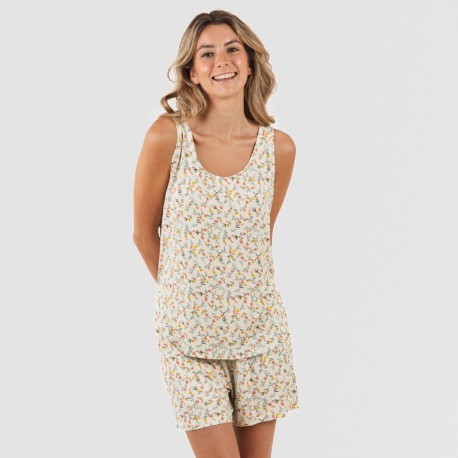 Pijama tirantes mujer viscosa Pamela