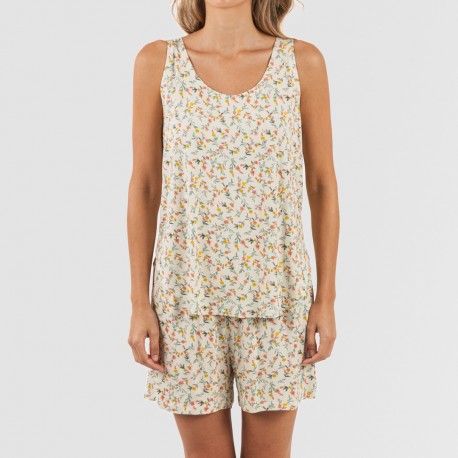 Pijama tirantes mujer viscosa Pamela