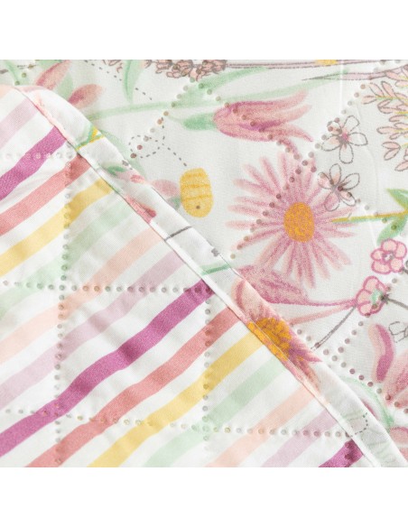 Colcha bouti Ainhoa rosa Colcha bouti Ainhoa rosa