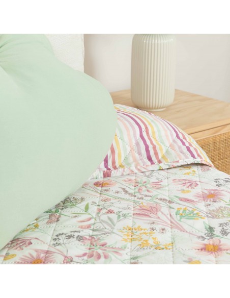 Colcha bouti Ainhoa rosa Colcha bouti Ainhoa rosa
