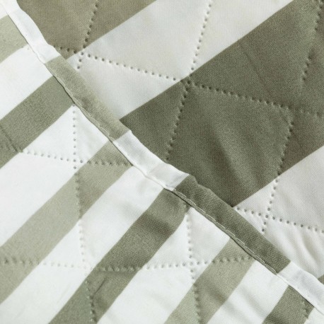 Colcha bouti Raya Aviles verde caceria