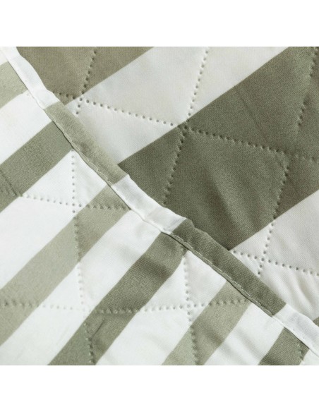 Colcha bouti Raya Aviles verde caceria Colcha bouti Raya Aviles verde caceria