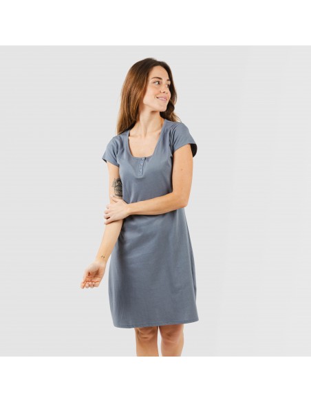 Blusón algodón liso Blusón algodón liso