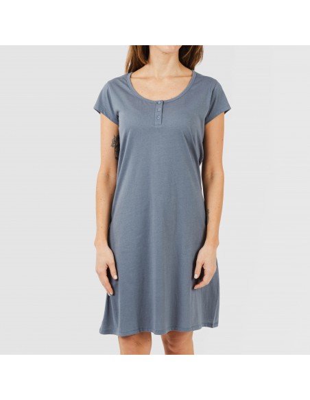 Blusón algodón liso Blusón algodón liso