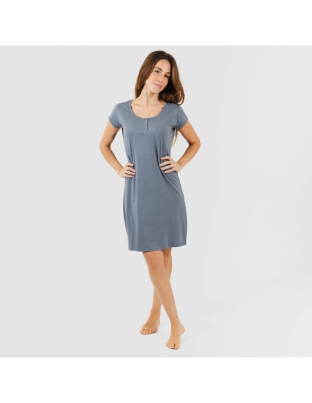 Blusón algodón liso Blusón algodón liso