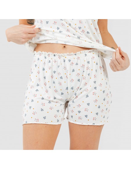 Pijama manga corta mujer soft Ines Pijama manga corta mujer soft Ines