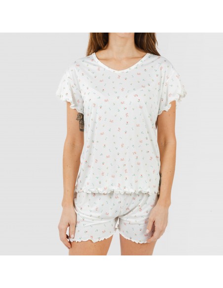 Pijama manga corta mujer soft Coby