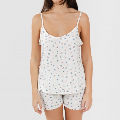 Pijama tirantes mujer soft Ines
