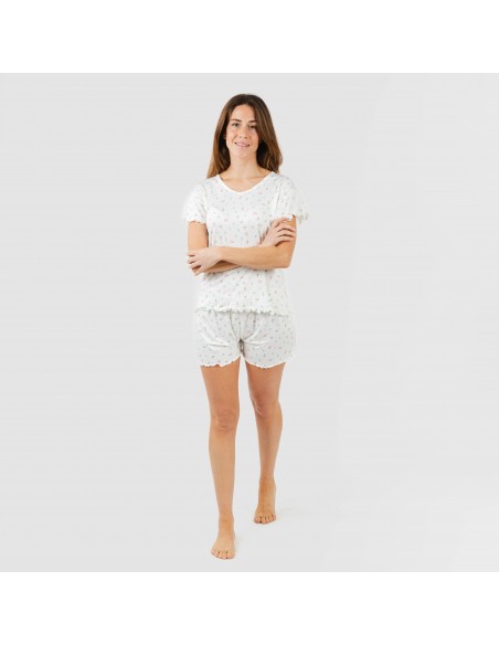 Pijama manga corta mujer soft Coby