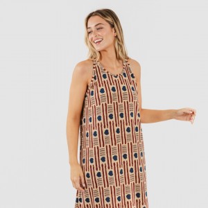 Vestido largo tirantes crepe Fresno 2