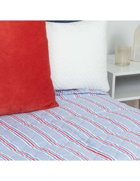 Colcha bouti Raya Fermin azul Colcha bouti Raya Fermin azul