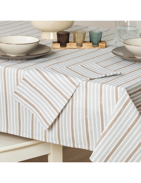 Set 4 Servilletas Raya Guti gris Set 4 Servilletas Raya Guti gris