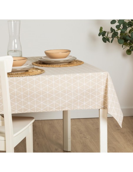 Mantel antimanchas Culia beige Mantel antimanchas Culia beige