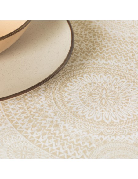 Mantel antimanchas Kabilas beige Mantel antimanchas Kabilas beige