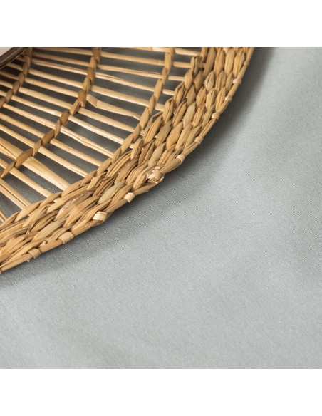 Mantel antimanchas algodón liso