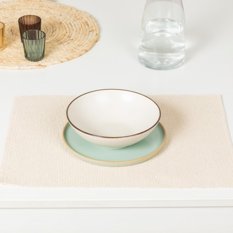 Mantel individual liso