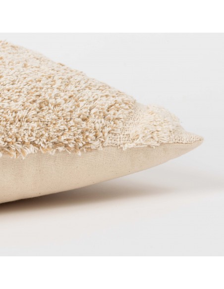 Cojín cuadrante algodón Fremen natural 45x45 - funda + relleno Cojín cuadrante algodón Fremen natural 45x45 - funda + relleno