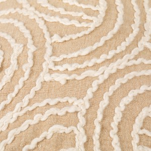 Cojín cuadrante algodón Midsommar natural 45x45  - funda + relleno 2