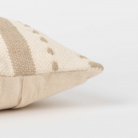 Cojín cuadrante algodón Leito 45x45 - funda + relleno