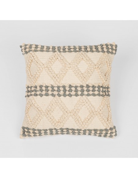 Cojín cuadrante algodón Basette 45x45 - funda + relleno Cojín cuadrante algodón Basette 45x45 - funda + relleno