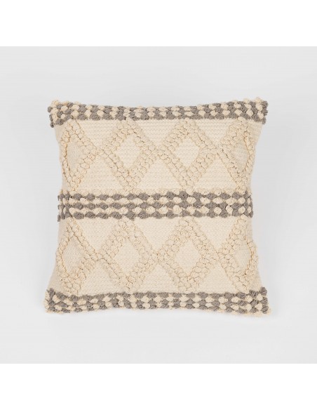 Cojín cuadrante algodón Basette 45x45 - funda + relleno Cojín cuadrante algodón Basette 45x45 - funda + relleno