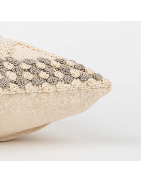 Cojín cuadrante algodón Basette 45x45 - funda + relleno Cojín cuadrante algodón Basette 45x45 - funda + relleno