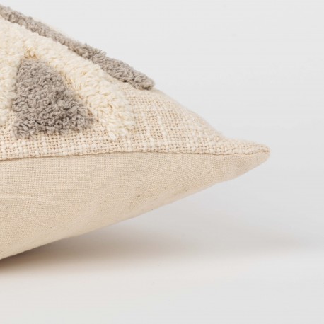 Cojín cuadrante algodón Valirio 45x45 - funda + relleno