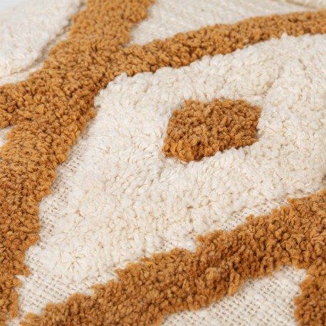 Cojín cuadrante algodón Valirio 45x45 - funda + relleno