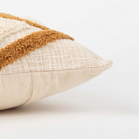 Cojín cuadrante algodón Valirio 45x45 - funda + relleno