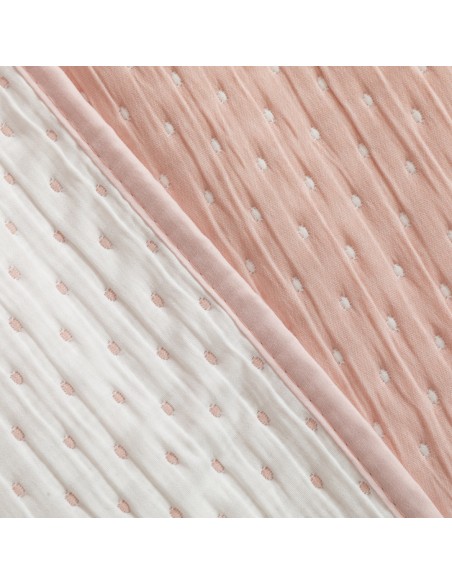 Colcha doble tela jacquard Punto