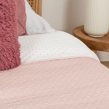 Colcha doble tela jacquard Punto