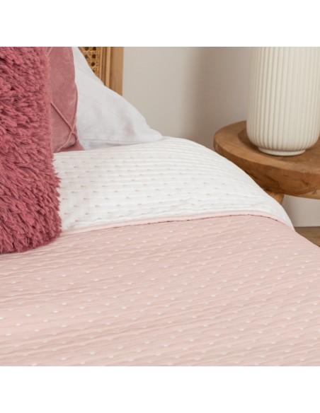 Colcha doble tela jacquard Punto