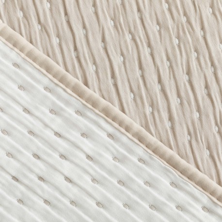 Colcha doble tela jacquard Punto