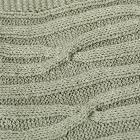 Plaid ocho con borlón