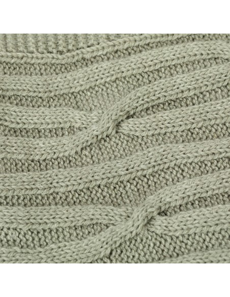 Plaid ocho con borlón Plaid ocho con borlón