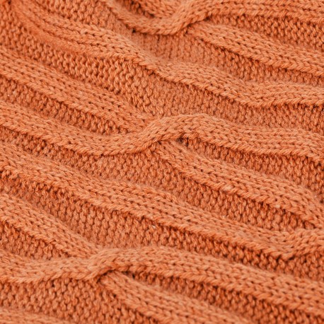 Plaid ocho con borlón