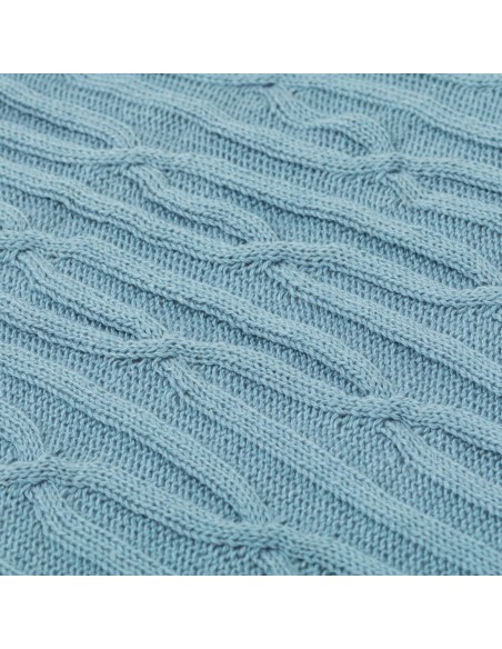 Plaid ocho con borlón Plaid ocho con borlón