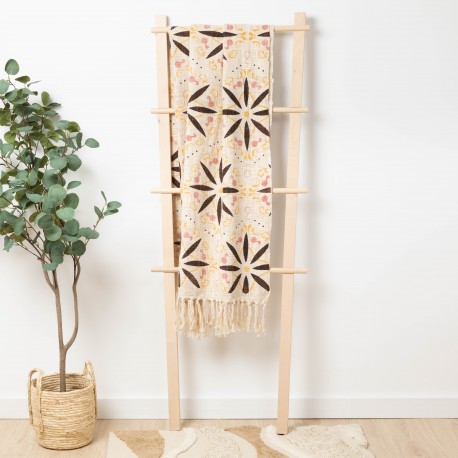 Plaid algodón Culiacan mostaza