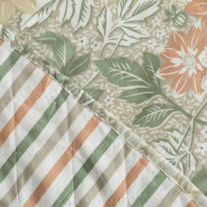 Colcha bouti Clementina verde 2