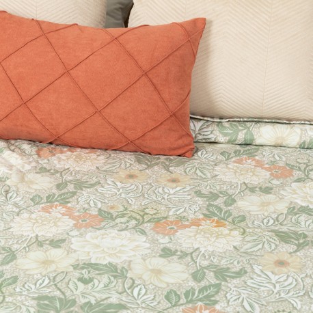 Colcha bouti Clementina verde