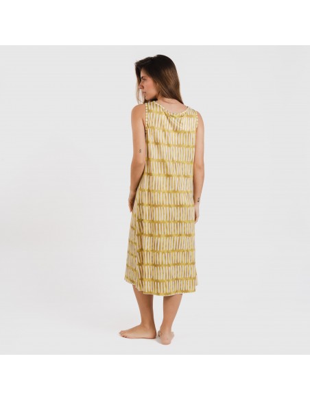 Vestido midi tirantes soft Lemonade verde lima Vestido midi tirantes soft Lemonade verde lima