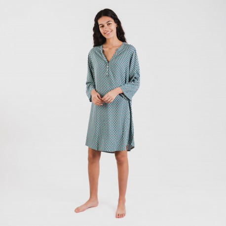 Camisola viscosa Dueña azul