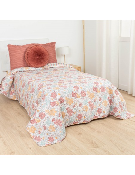 Colcha bouti Camelia acuarela Colcha bouti Camelia acuarela