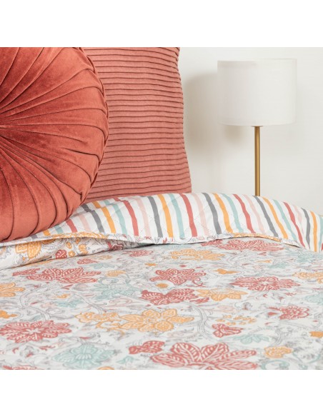 Colcha bouti Camelia acuarela Colcha bouti Camelia acuarela