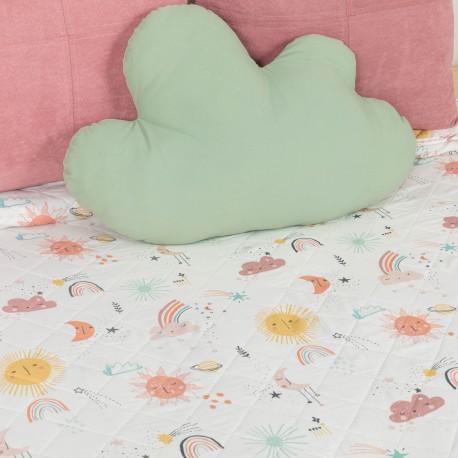 Colcha bouti Vilena mostaza