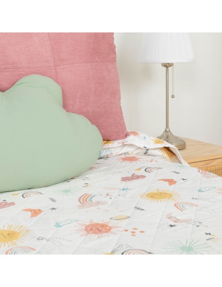 Colcha bouti Vilena mostaza Colcha bouti Vilena mostaza