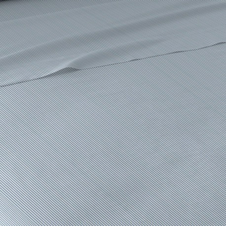 Juego de sábanas Lista celeste