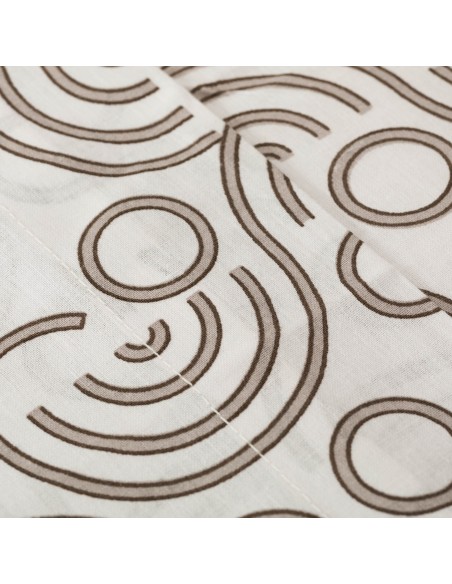 Juego de sábanas algodón Rubeus gris Juego de sábanas algodón Rubeus gris