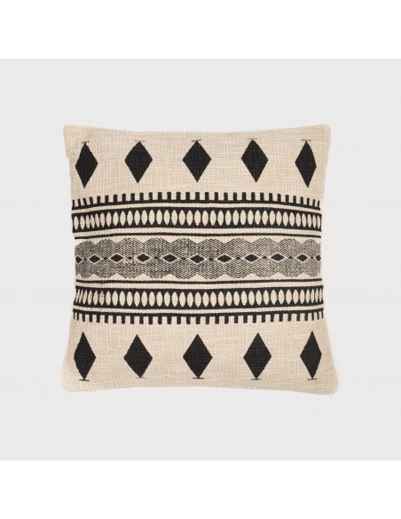 Cojín cuadrante algodón Fauno topo 45x45  - funda + relleno Cojín cuadrante algodón Fauno topo 45x45  - funda + relleno